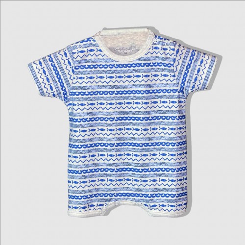 Curiosity Baby Seaside Romper with UV Protection and Water Repellent