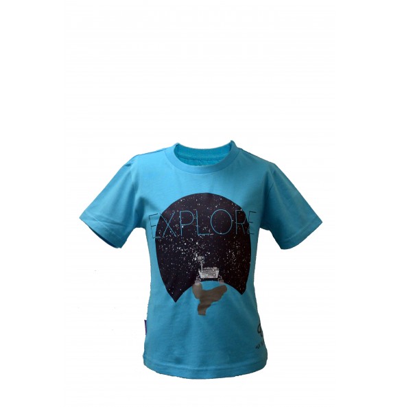 4D FUTURE ASTRONAUT EXPLORE AUGMENTED REALITY T-SHIRT FOR BOY