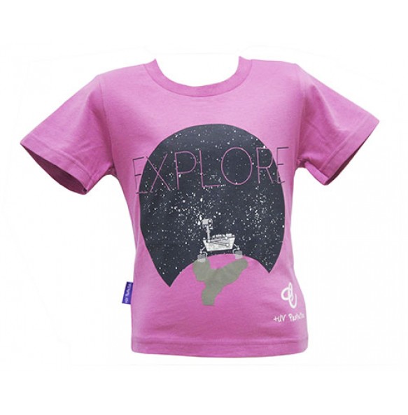 4D FUTURE ASTRONAUT EXPLORE AUGMENTED REALITY T-SHIRT FOR BOY